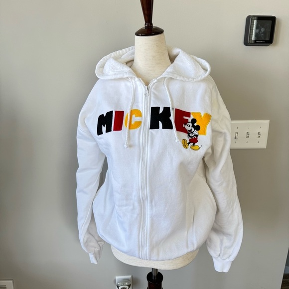 Walt Disney World Micky Hoodie with “Micky” Print and Large Back Graphic - Picture 4 of 9